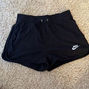 sweat shorts, nike, soft, lightly worn